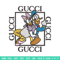 Daisy And Donald Duck Gucci Embroidery design, Disney Embroidery, cartoon design, Embroidery File, Digital download..jpg