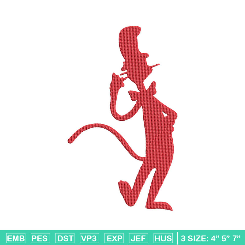 Dr Seuss Logo Embroidery Design, Dr Seuss Embroidery, Embroidery design, Embroidery File, Digital download..jpg