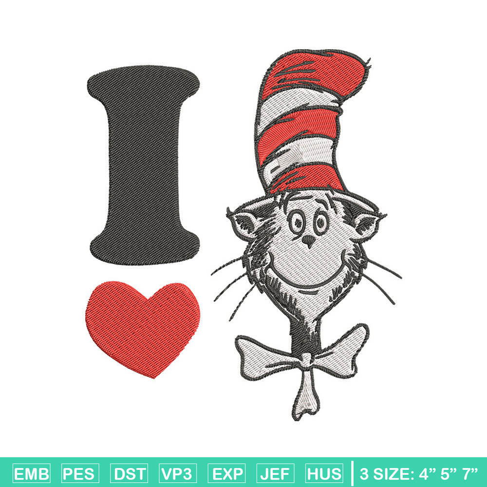 Dr seuss Love Embroidery Design, Dr seuss Embroidery, Embroidery File, logo shirt, Embroidery logo, Digital download..jpg