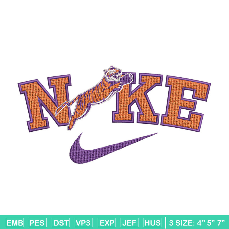 Edward Waters Tigers embroidery design, Sport embroidery, Nike design, Embroidery file,Embroidery shirt,Digital download.jpg