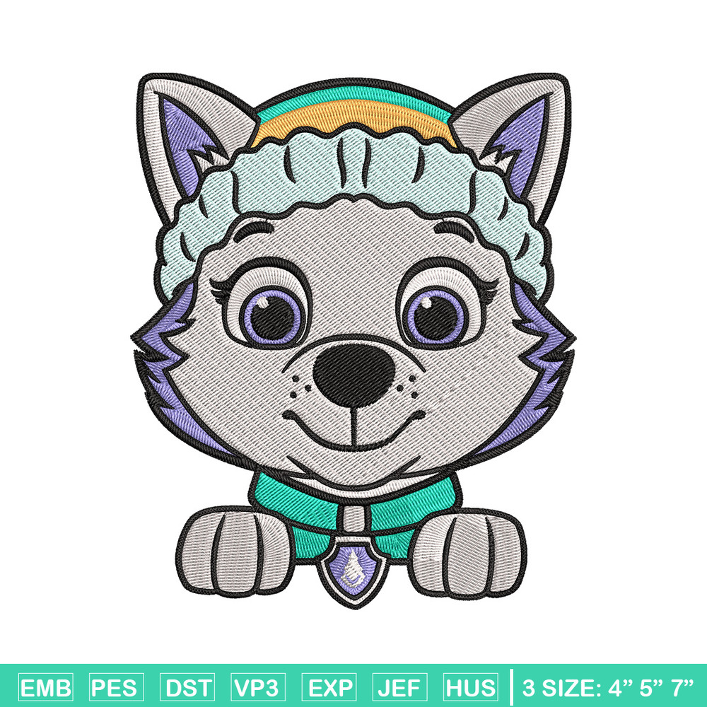 Everest Dog Embroidery Design, Paw Patrol Embroidery, Embroidery File,Anime Embroidery, Anime shirt,Digital download..jpg