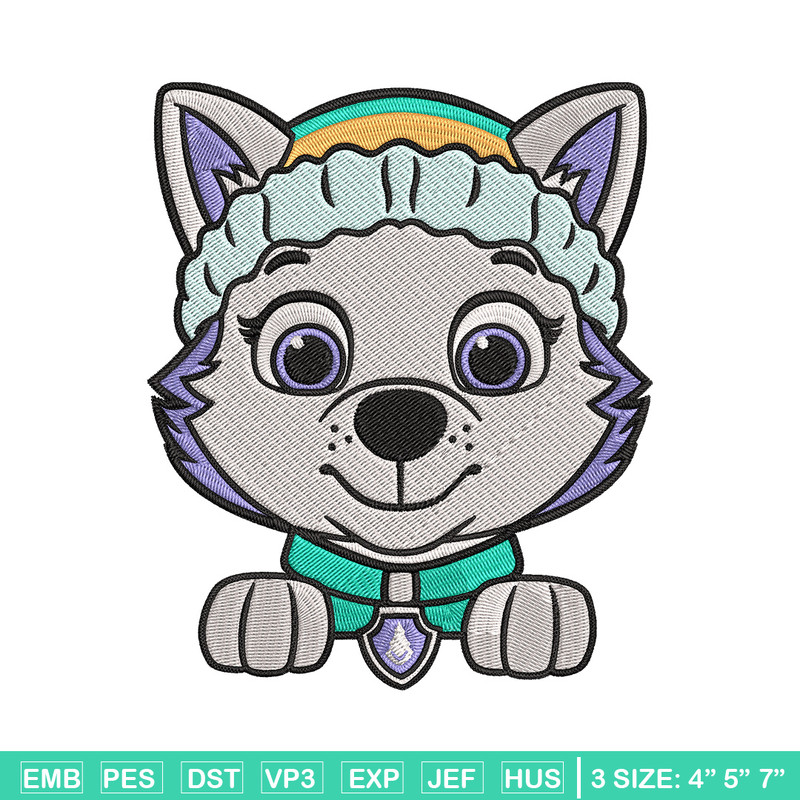 Everest Dog Embroidery Design, Paw Patrol Embroidery, Embroidery File,Anime Embroidery, Anime shirt,Digital download..jpg