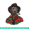 Freddy Krueger Embroidery design, Freddy horror Embroidery, horror design, Embroidery File, Digital download..jpg