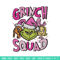 Grinch squad Embroidery Design, Grinch Embroidery, Embroidery File, Chrismas Embroidery, Anime shirt, Digital download.jpg