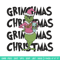 Grinchmas embroidery design, Grinch embroidery, Chrismas design, Embroidery shirt, Embroidery file, Digital download..jpg