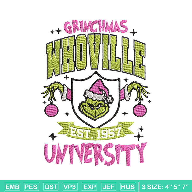 Grinchmas est 1957 Embroidery Design, Grinch Embroidery,Embroidery File,Chrismas Embroidery,Anime shirt,Digital download.jpg