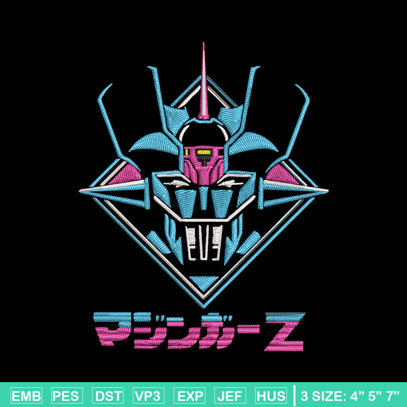 Gundam logo Embroidery Design, Gundam Embroidery, Embroidery File, Anime Embroidery, Anime shirt, Digital download.jpg