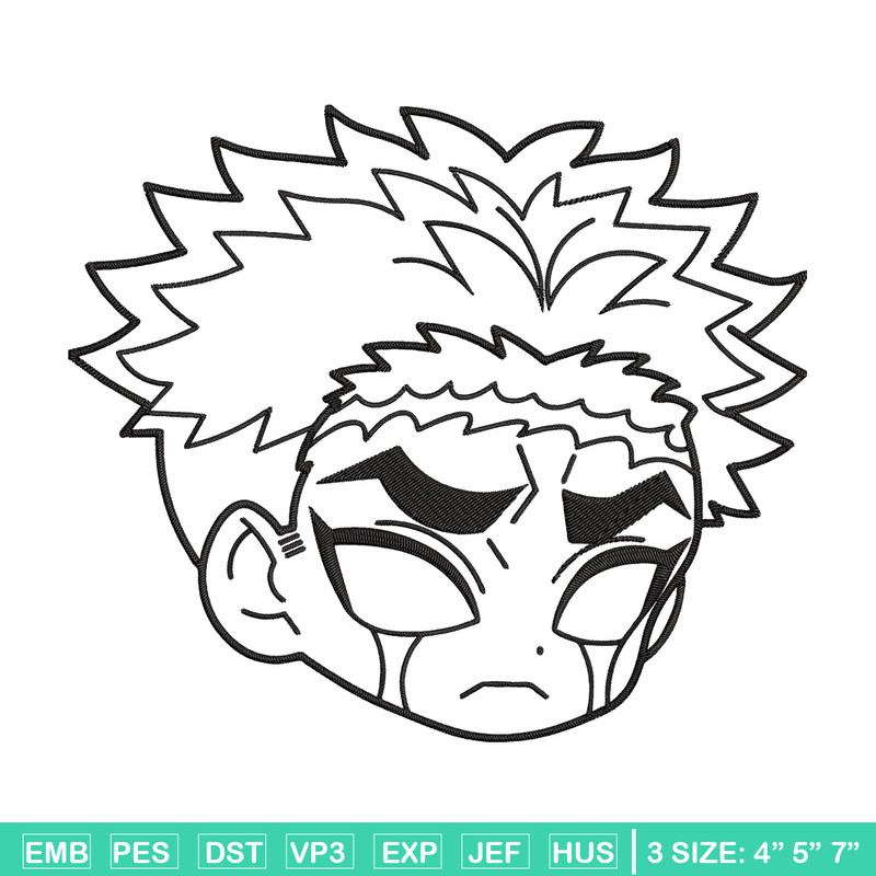 Gyomei chibi Embroidery Design,Demon slayer Embroidery,Embroidery File,Anime Embroidery,Anime shirt, Digital download.jpg