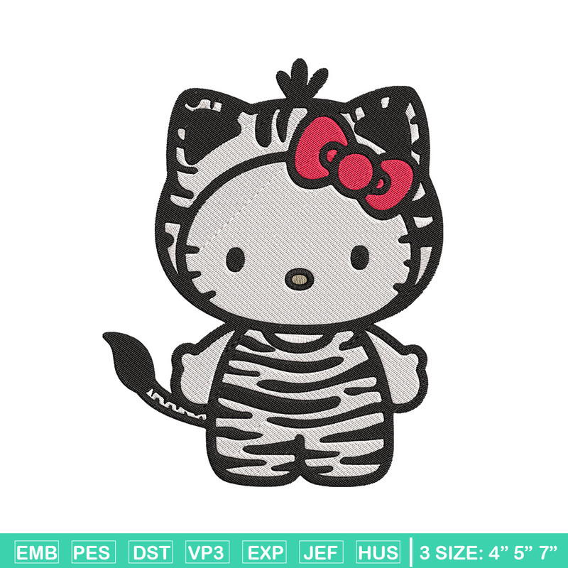 Hello Kitty sticker Embroidery Design, Hello kitty Embroidery, Embroidery File, Anime Embroidery, Digital download.jpg