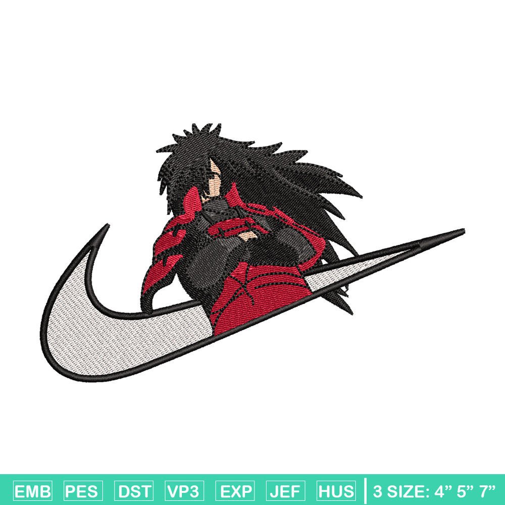 Madara Uchiha Nike embroidery design, Naruto embroidery, nike design, anime design, anime shirt, Digital download.jpg