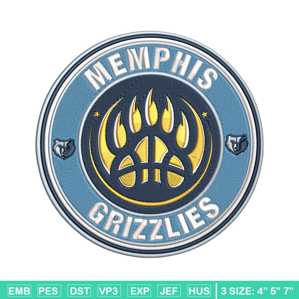 Memphis Grizzlies logo embroidery design, NBA embroidery,Sport embroidery,Embroidery design, Logo sport embroidery.jpg