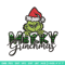 Merry Grinch Embroidery design, Grinch Merry Christmas Embroidery, Grinch design, Embroidery File, Digital download..jpg