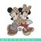 Mickey couple Embroidery Design, Mickey Embroidery, Embroidery File, Gucci Embroidery, Anime shirt, Digital download.jpg