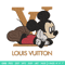 Mickey louis vuitton Embroidery Design, Lv Embroidery, Embroidery File, Brand Embroidery, Logo shirt, Digital download.jpg