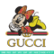 Minnie smile Embroidery Design, Gucci Embroidery, Brand Embroidery, Logo shirt, Embroidery File, Digital download.jpg