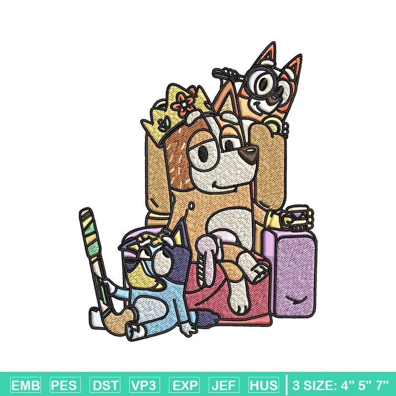 Mom bluey bingo Embroidery, Bluey cartoon Embroidery, Embroidery File, cartoon design, cartoon shirt, Digital download..jpg