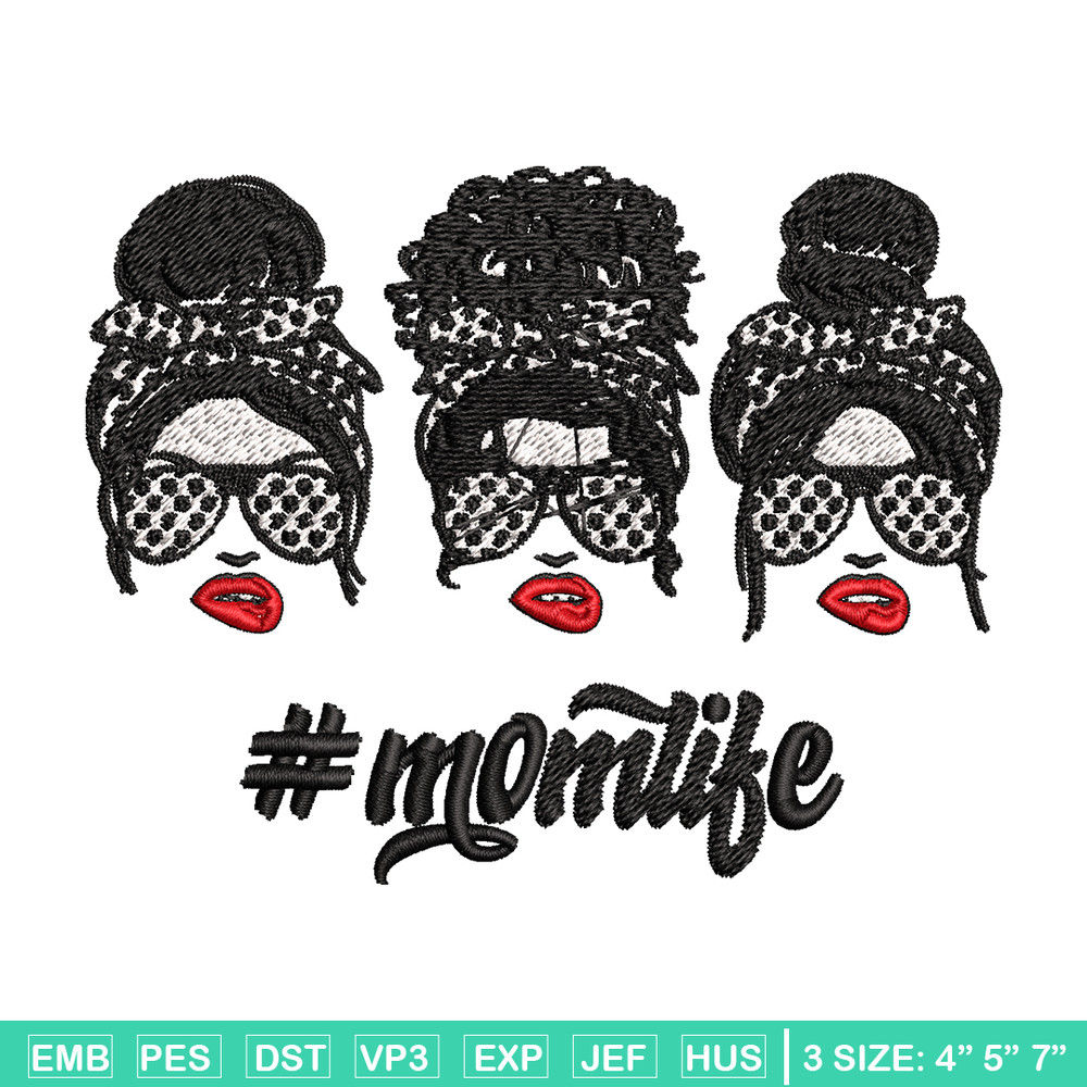 Mom Life Leopard Embroidery design, Mom Life Embroidery, logo design, Embroidery File, logo shirt, Instant download..jpg