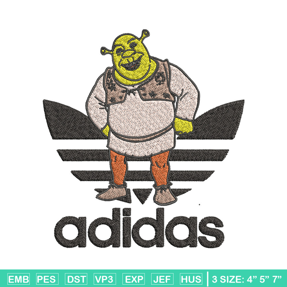 Monster adidas Embroidery Design, Adidas Embroidery, Embroidery File, Brand Embroidery, Logo shirt, Digital download.jpg