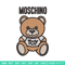 Moschino Kids Teddy logo Embroidery design, Moschino Embroidery, logo design, Embroidery File, Instant download..jpg
