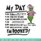 My day Im booked Embroidery Design, Grinch Embroidery, Embroidery File, Chrismas Embroidery, Digital download.jpg
