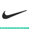 Nike black embroidery design, Nike embroidery, Nike design, Embroidery shirt, Embroidery file, Digital download.jpg
