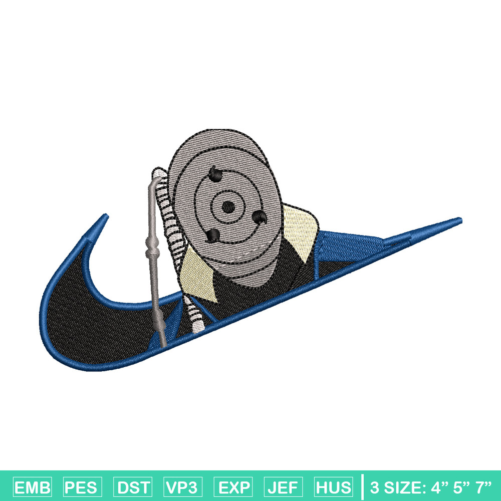 Nike Obito embroidery design, Naruto embroidery, Nike design, anime design, anime shirt, Digital download.jpg