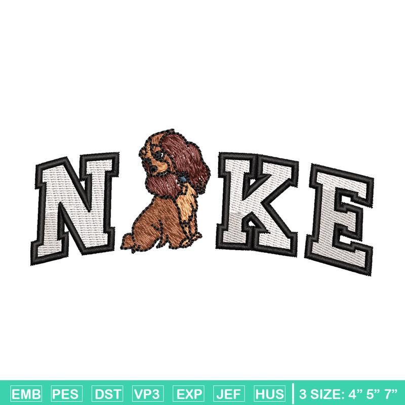Nike x cute dog embroidery design, Dog embroidery, Nike design, Embroidery shirt, Embroidery file, Digital download.jpg