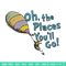 Oh The Places You'll Go Embroidery Design, Dr Seuss Embroidery, Embroidery File, Embroidery design, Digital download..jpg