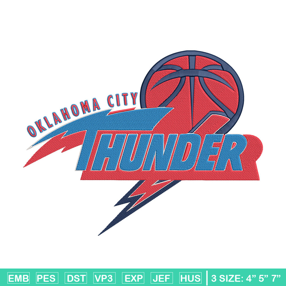 Oklahoma City Thunder logo embroidery design,NBA embroidery, Sport embroidery,Embroidery design, Logo sport embroidery..jpg