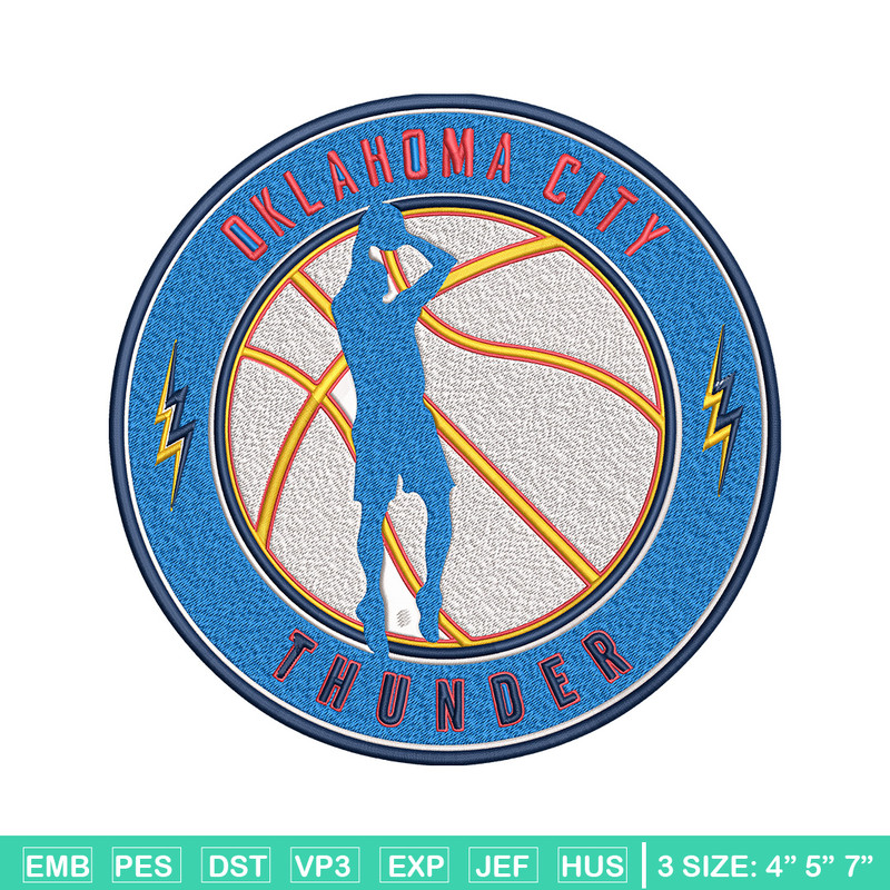 Oklahoma Thunder design embroidery design, NBA embroidery, Sport embroidery, Embroidery design, Logo sport embroidery..jpg