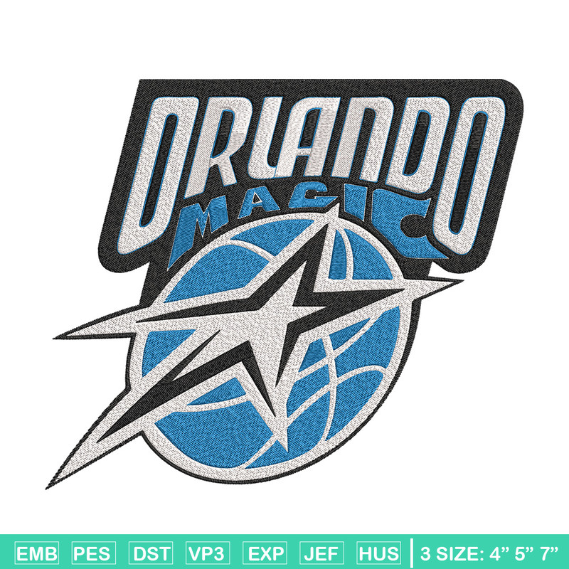 Orlando Magic design embroidery design, NBA embroidery, Sport embroidery,Embroidery design, Logo sport embroidery.jpg