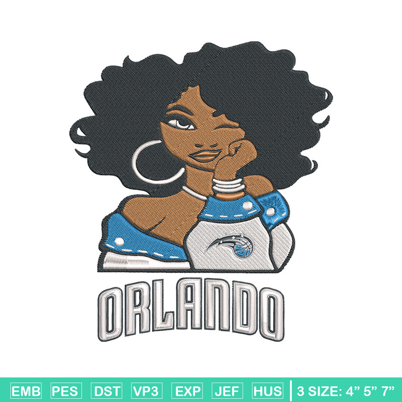 Orlando Magic girl embroidery design, NBA embroidery, Sport embroidery,Embroidery design ,Logo sport embroidery.jpg