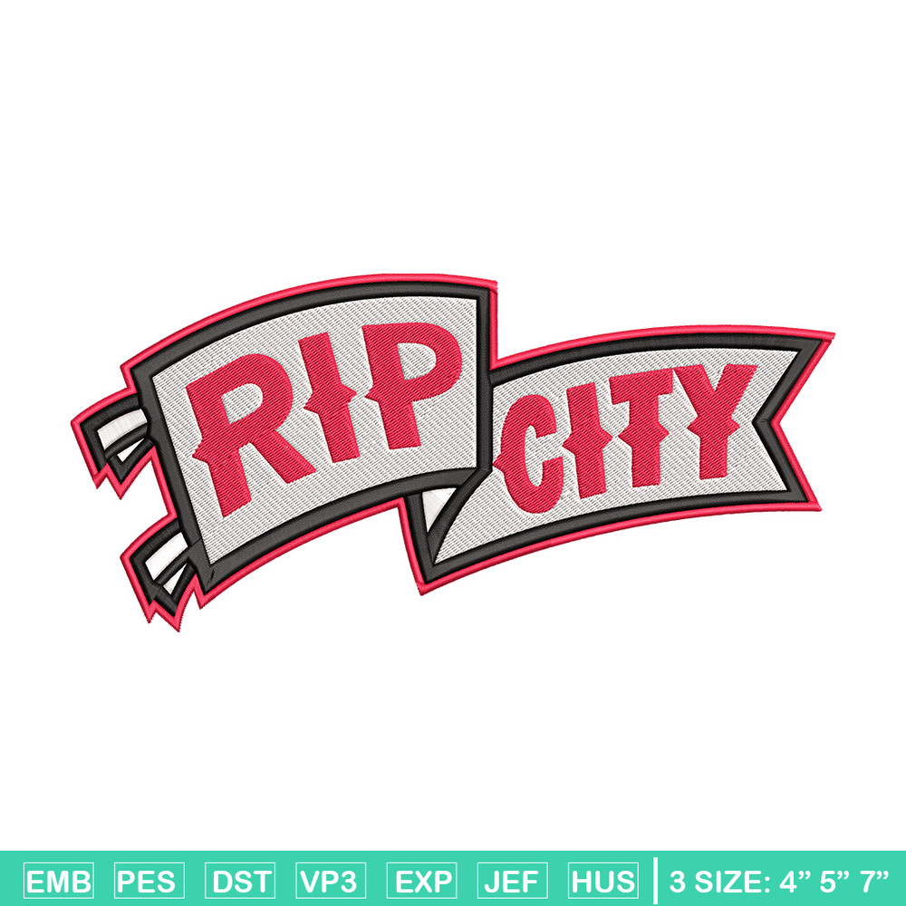 Portland Trail Blazres logo embroidery design,NBA embroidery, Sport embroidery, Embroidery design, Logo sport embroidery.jpg