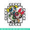 Powerpuff girl gucci Embroidery design, logo Embroidery, cartoon design, Embroidery File, gucci logo, Instant download..jpg
