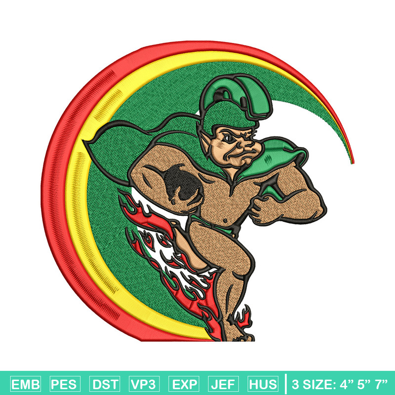 Rainbow Warriors embroidery design, College logo embroidery, Sport embroidery, logo sport embroidery, Embroidery design.jpg