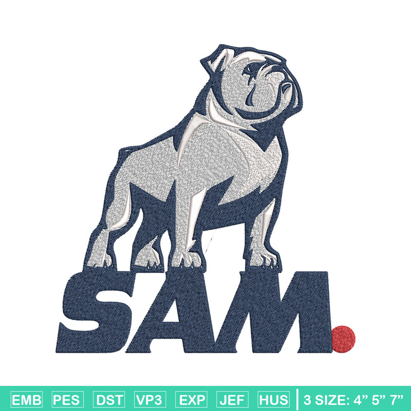 Samford University embroidery design, College embroidery, Sport embroidery, logo sport embroidery, Embroidery design.jpg