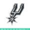 San Antonio Spurs logo embroidery design, NBA embroidery, Sport embroidery, Embroidery design, Logo sport embroidery.jpg