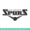 San Antonio Spurs logo embroidery design, NBA embroidery,Embroidery design, Logo sport embroidery, Sport embroidery.jpg