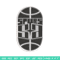 San Antonio Spurs logo embroidery design,NBA embroidery,Embroidery design, Logo sport embroidery, Sport embroidery..jpg