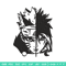 Sasuke and Naruto black and white Embroidery design, Naruto Embroidery, anime design, Embroidery File, Instant download..jpg