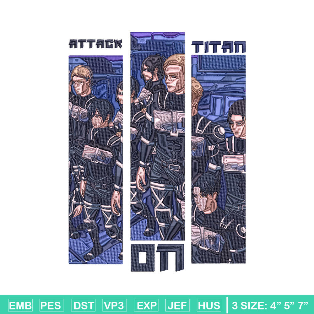 Sentinel Force Embroidery Design, Aot Embroidery, Embroidery File, Anime Embroidery, Anime shirt, Digital download.jpg