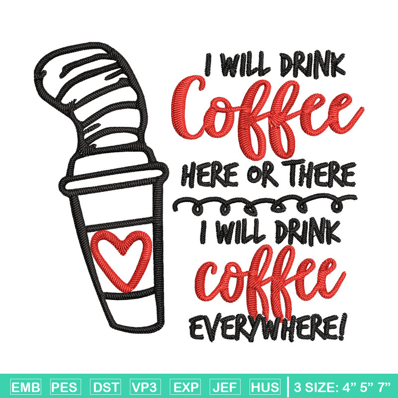 Seuss Day Drink Coffee Embroidery Design, Dr seuss Embroidery, Embroidery File, Embroidery design, Digital download..jpg