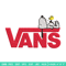Snoopy Vans Embroidery design, Snoopy Vans Embroidery, cartoon design, Embroidery File, Vans logo, Digital download..jpg