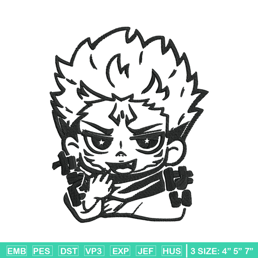 Sukuna chibi Embroidery Design, Jujutsu Embroidery, Embroidery File, Anime Embroidery, Anime shirt, Digital download..jpg