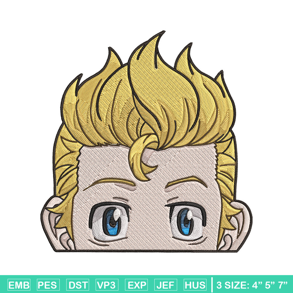 Takemichi Embroidery Design, Tokyo Revengers Embroidery, Embroidery File, Anime Embroidery,Anime shirt, Digital download.jpg