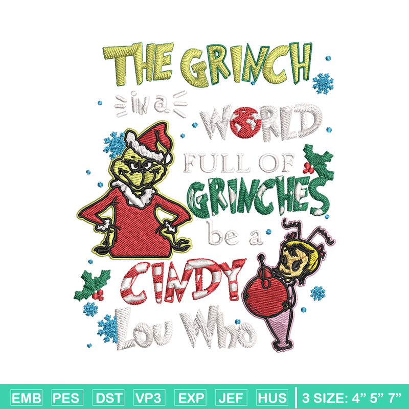 The grinch logo Embroidery design, Grinch christmas Embroidery, Grinch design, Embroidery File, Instant download.jpg