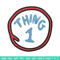 Thing 1 logo Embroidery Design, Embroidery File, logo Embroidery, logo shirt, Embroidery design, Digital download..jpg