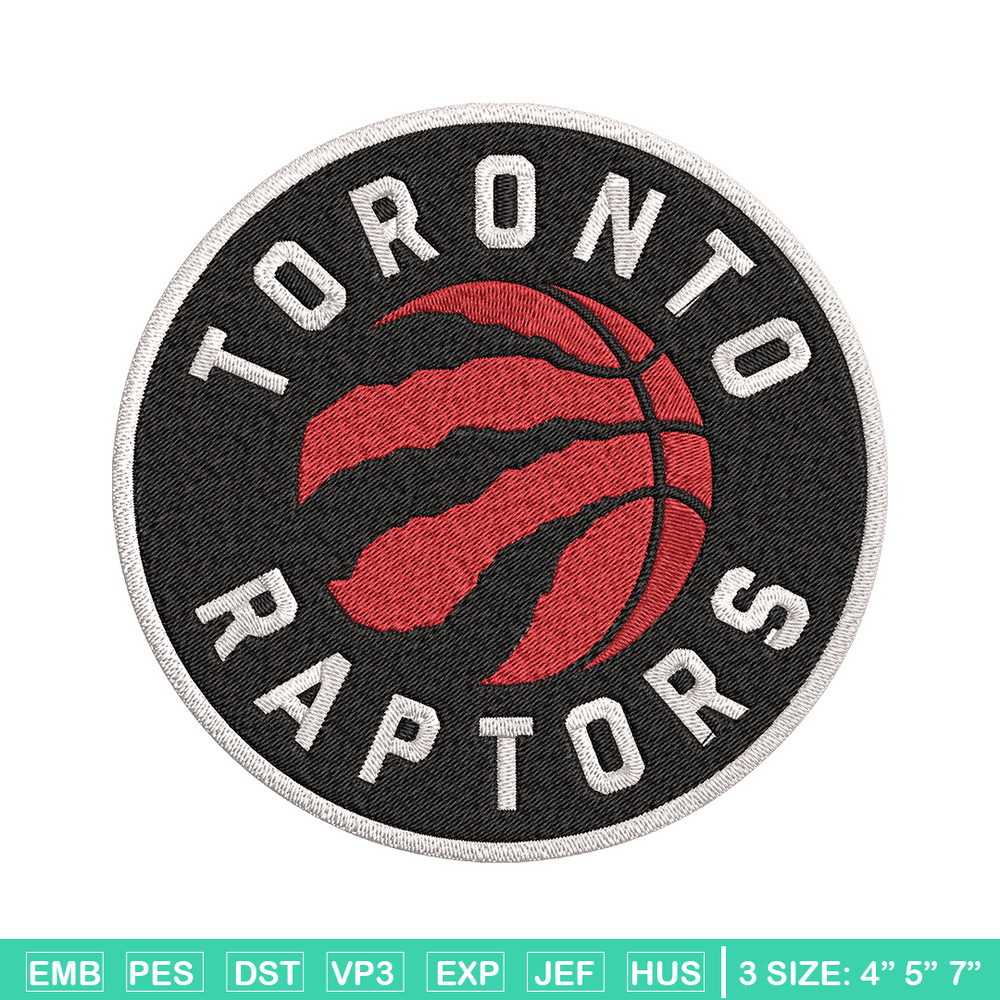 Toronto Raptors design embroidery design, NBA embroidery, Sport embroidery,Embroidery design, Logo sport embroidery..jpg