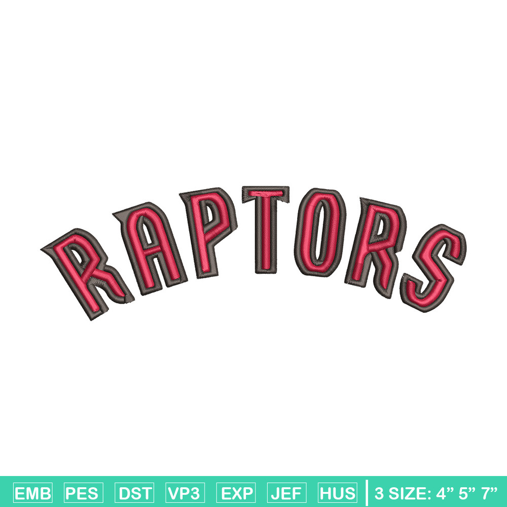 Toronto Raptors design embroidery design, NBA embroidery,Sport embroidery,Embroidery design, Logo sport embroidery..jpg