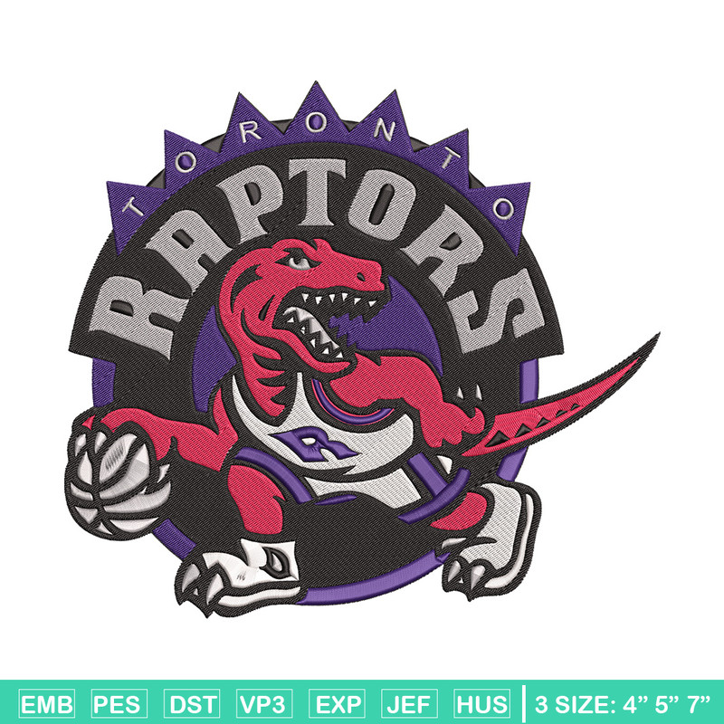 Toronto Raptors mascot embroidery design, NBA embroidery, Sport embroidery, Embroidery design, Logo sport embroidery..jpg